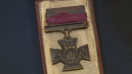 The VC awarded to Lance Corporal Gordon will be auctioned in Sydney.