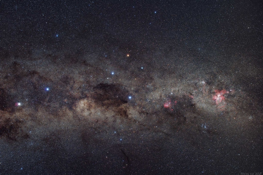 The Southern Cross photographed from the Northern Territory.