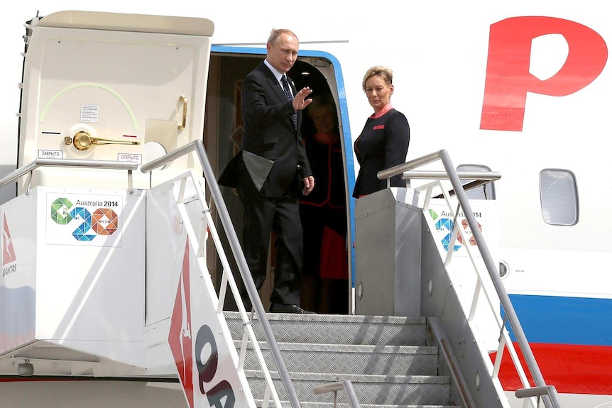 Putin farewells Brisbane