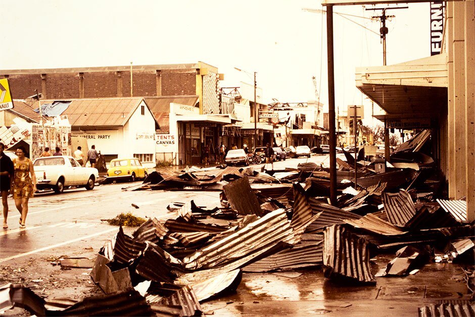 Looking south down Smith Street, 1974