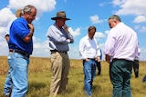 Environment Minister Greg Hunt meets with Liverpool Plains farmers.