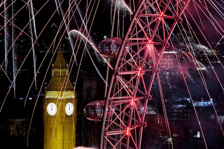 大本钟的新年钟声传遍世界100年。