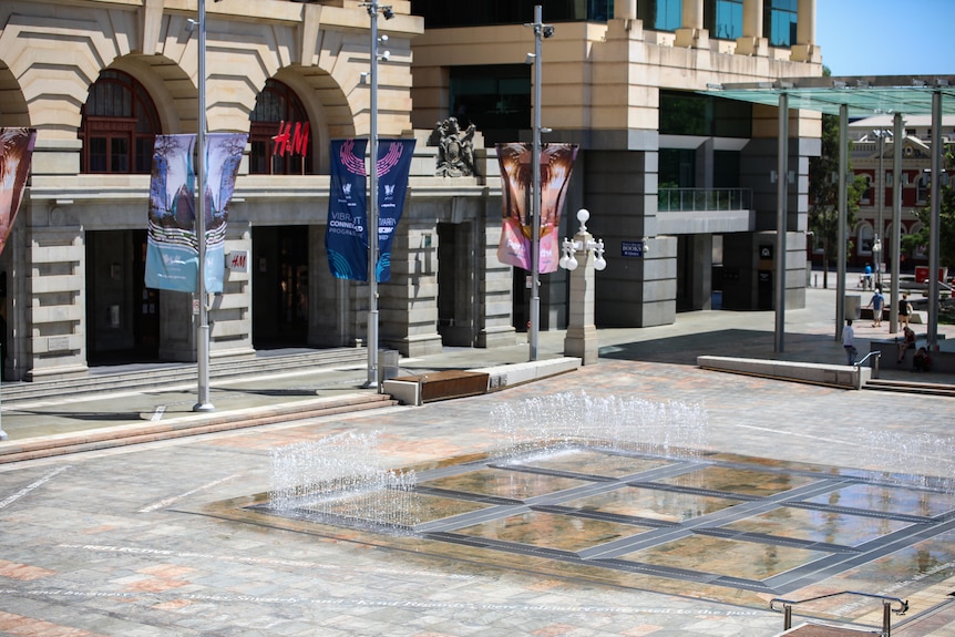 An empty Forrest Place.