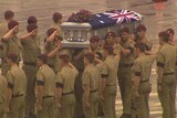 A draft report on the repatriation of the body of Private Kovco was lost at Tullamarine airport in Melbourne.