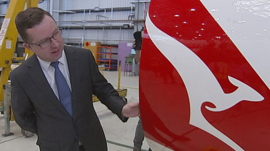 In Brisbane today, Qantas CEO Alan Joyce called for a level playing field on foreign ownership.