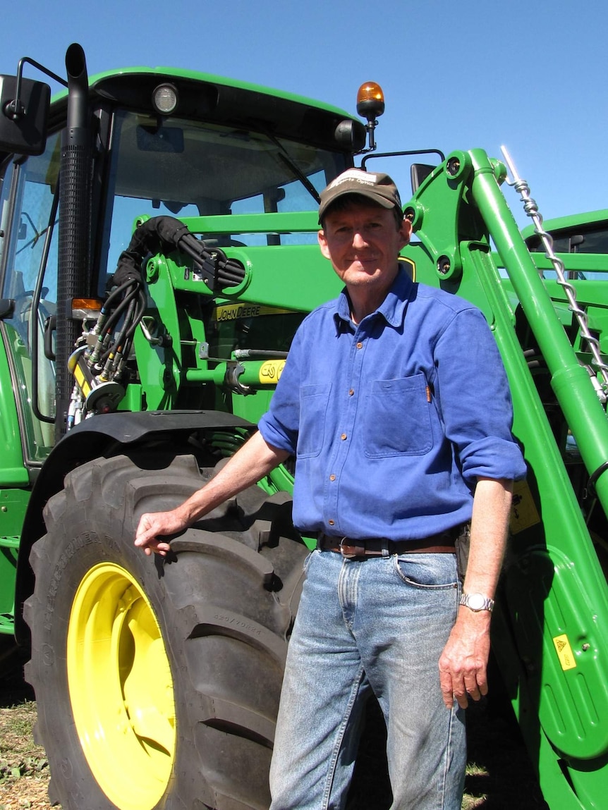 Liverpool Plains farmer Phil Herbert