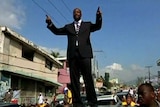 Wyclef Jean in Haiti