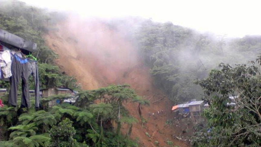 Landslide in Philippines