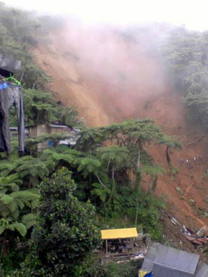 Landslide in Philippines