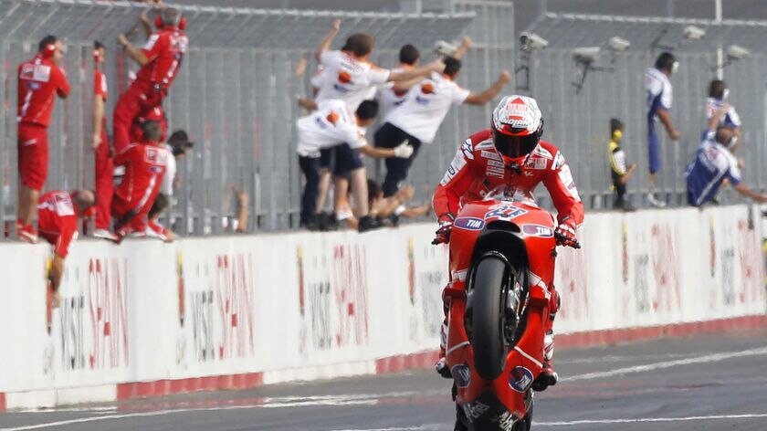 Casey Stoner... enjoys the adrenaline-fuelled fear of the unknown