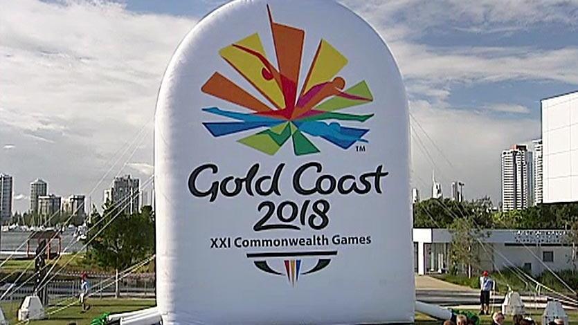 The Gold Coast 2018 Commonwealth Games emblem unveiled on Queensland's Gold Coast.