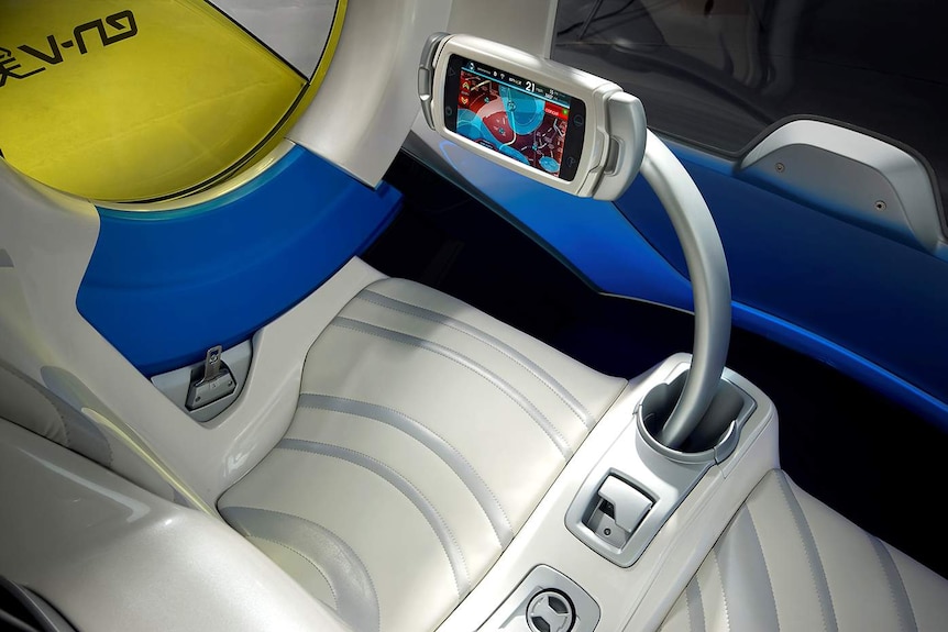 Interior of Holden concept EN-V