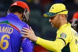 Clarke commiserates with Hamid