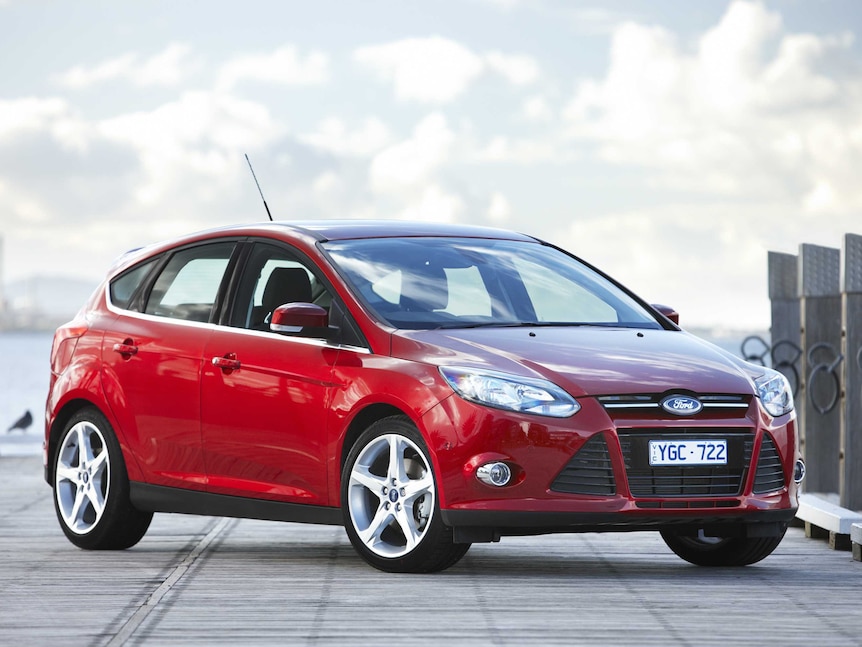 Image of a Ford Focus, which is one of the models fitted with the faulty gear box.