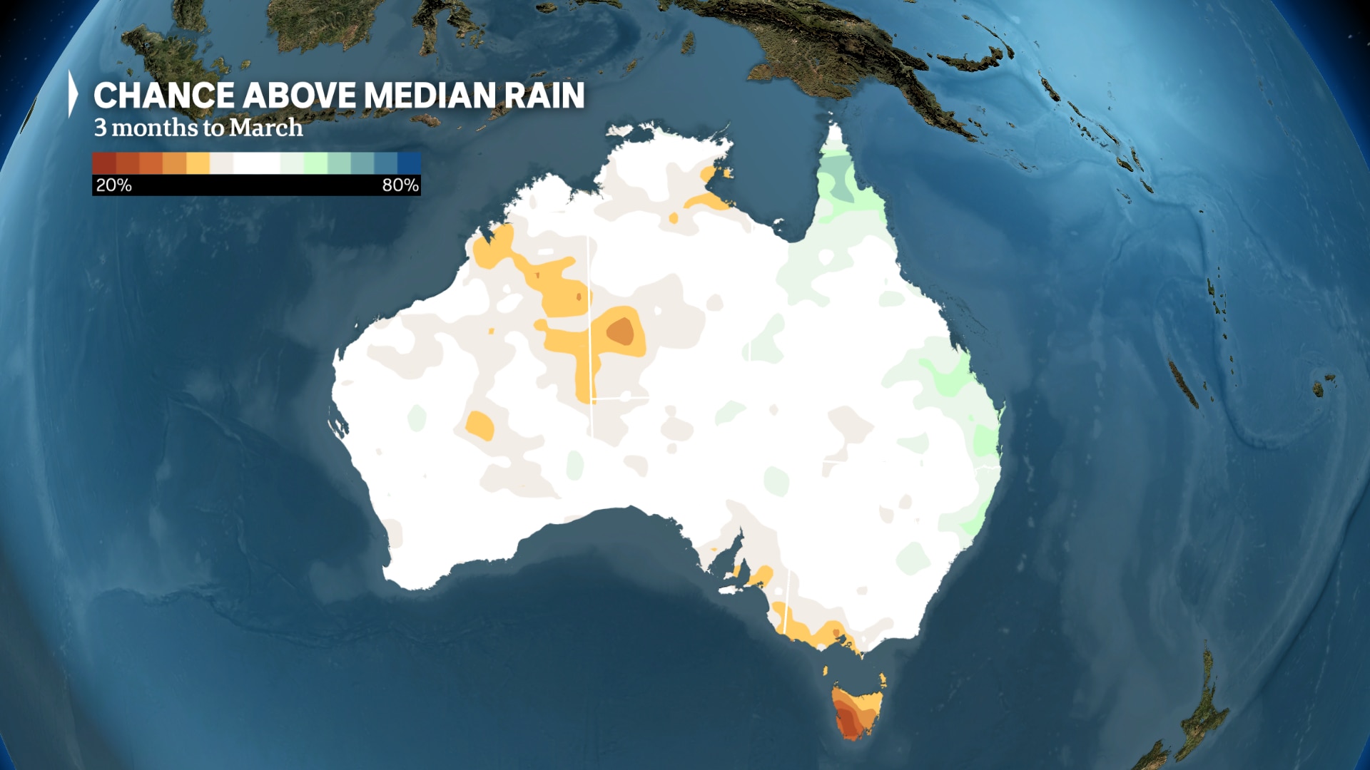 Os resultados da precipitação entre Janeiro e Março são menos claros.