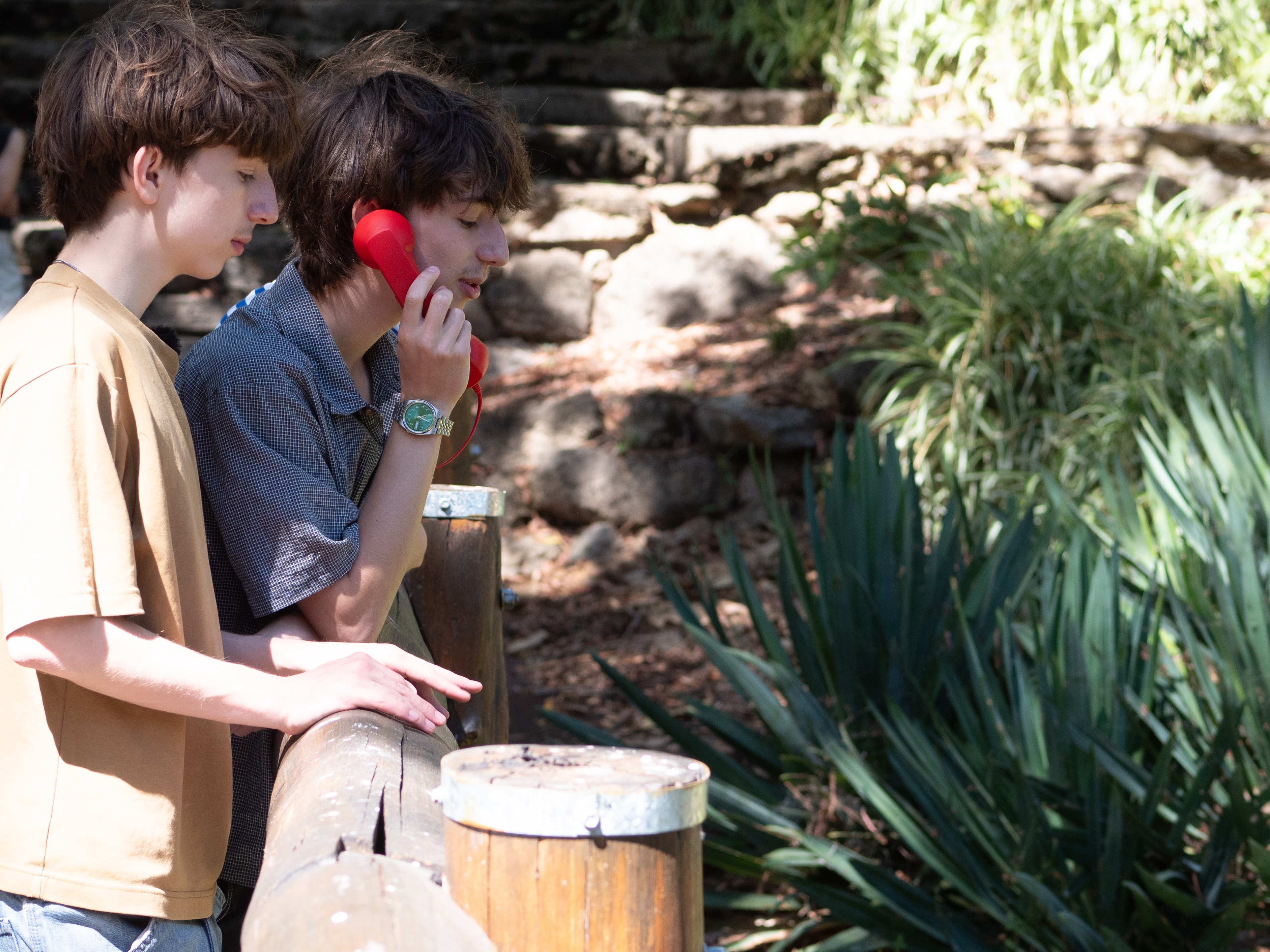 Perth festival opens with stories 'of the heart' shared via old red phone