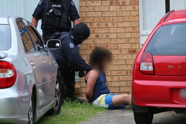 A person is arrested at his home by counter-terrorism police