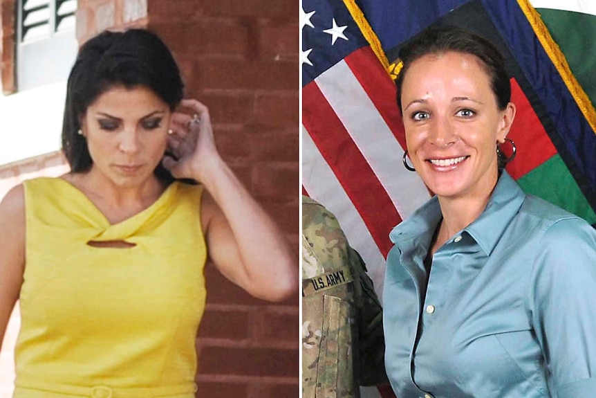 Jill Kelley (left) and Paula Broadwell