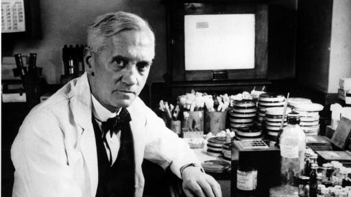 Sir Alexander Fleming.