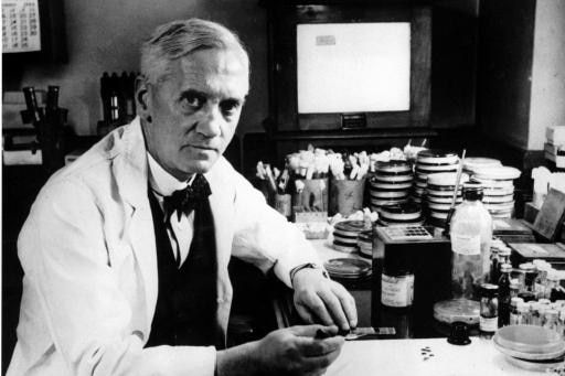 Sör Alexander Fleming.