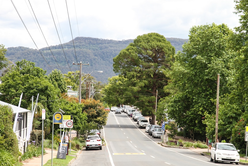 Main street of Kangaroo Valley 