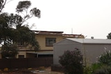 A house lost its roof in Napperby