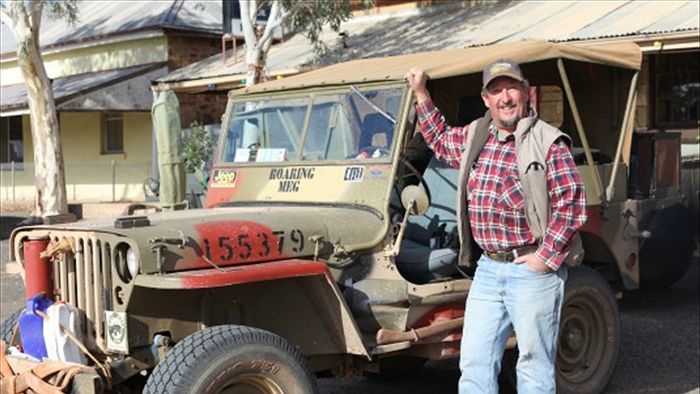 Taking a spin in a vintage jeep - ABC News