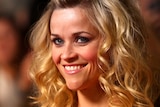 Reese Witherspoon all smiles on the red carpet