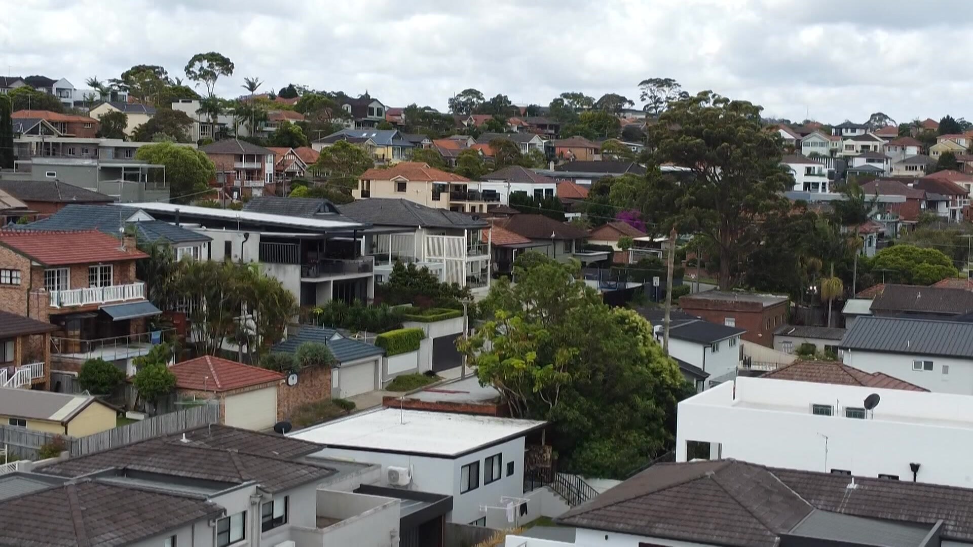A series of low density houses