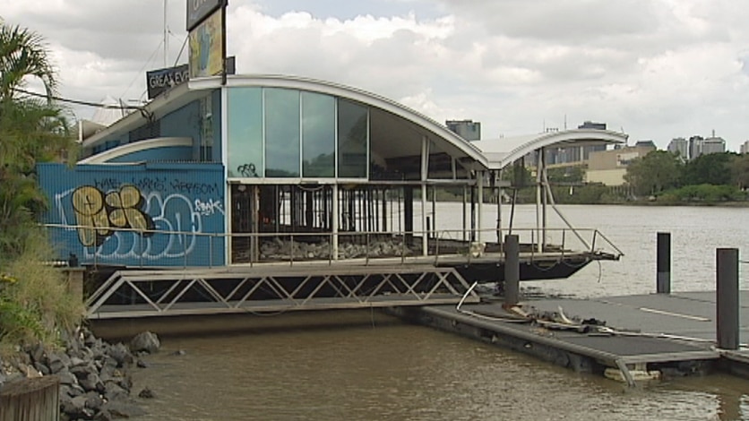 Drift restaurant was extensively damaged in the 2011 Brisbane floods.