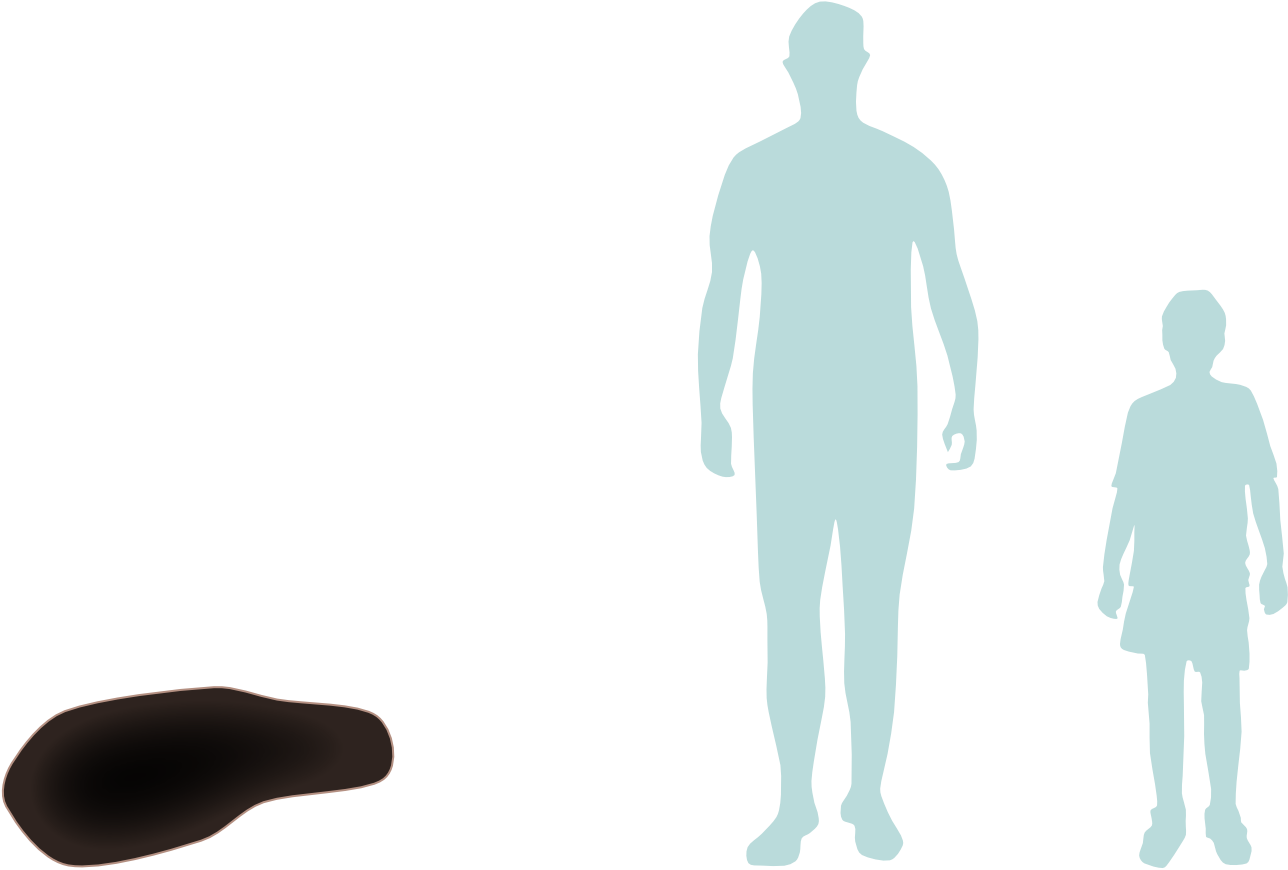 An illustration shows two figures alongside a small cross-section of the cave opening.