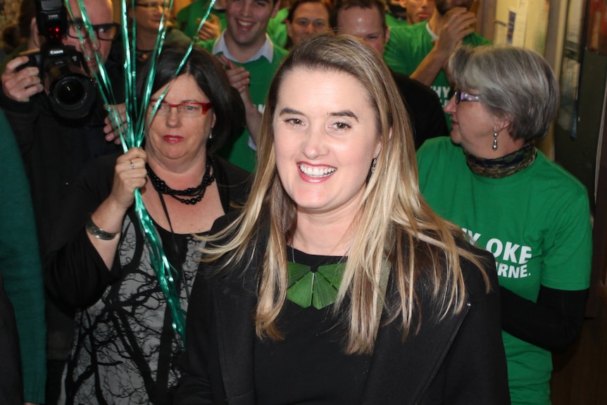 Greens candidate for the Victorian by-election in the seat of Melbourne, Cathy Oke