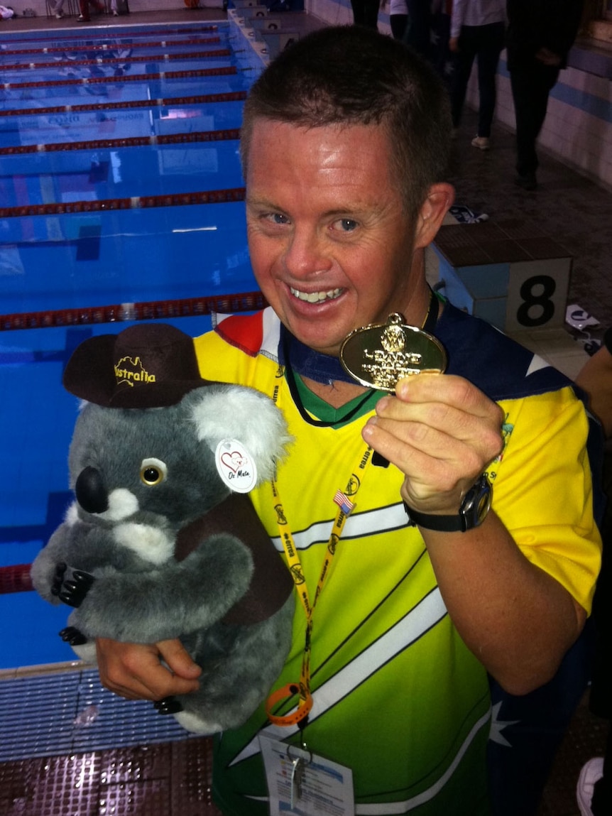 Australian swimmer Clinton Stanley, from Qld's Sunshine Coast