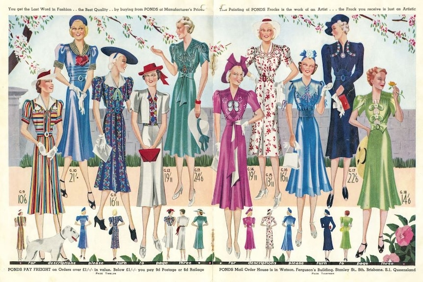 Ponds catalogue, 1937.
