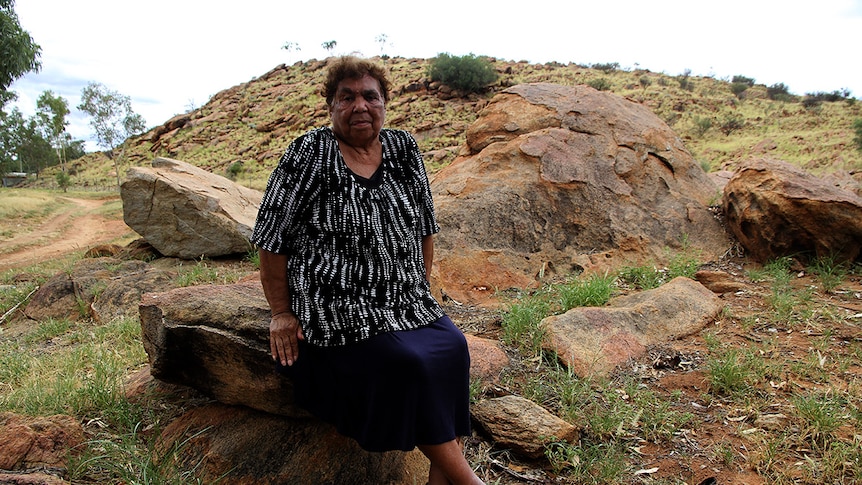 Senior custodian of sacred sites in Alice Springs, Doris Stuart