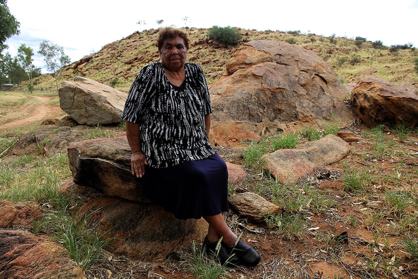 Senior custodian of sacred sites in Alice Springs, Doris Stuart