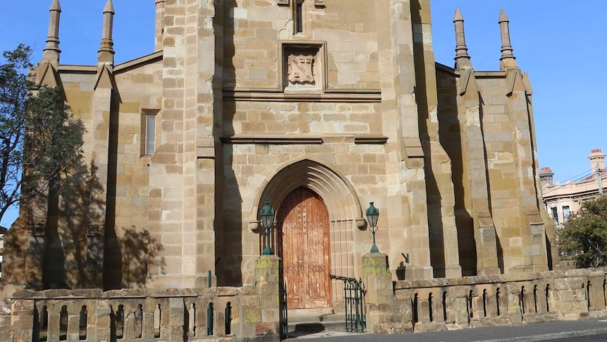 Hobart's Holy Trinity Church, formerly Anglican, now Greek Orthodox.