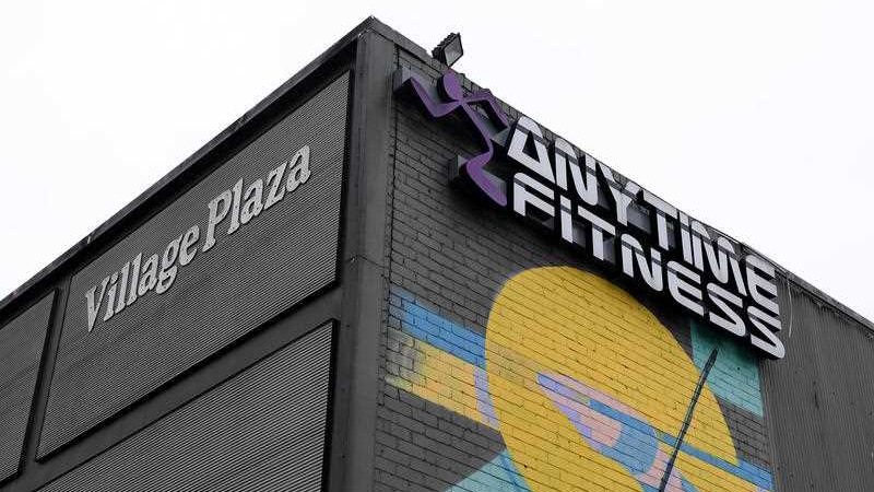 A shot from outside of the Anytime Fitness gym in Avalon.