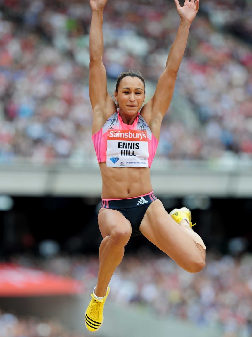 Ennis-Hill leaps in Diamond League long jump