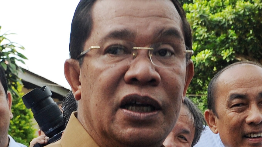 Cambodian Prime Minister Hun Sen