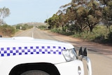 Police blocked off the accident scene, just north of Port Pirie