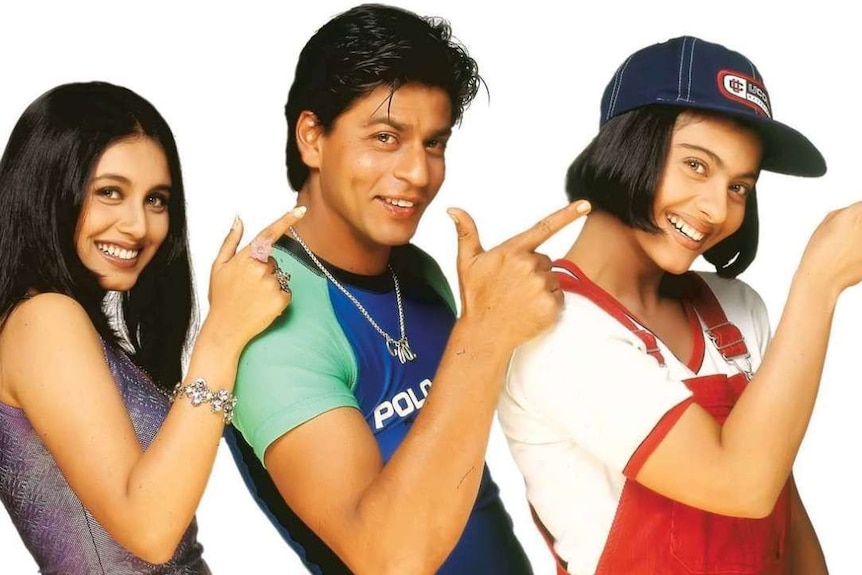 Promotional photo for Bollywood movie Kuch Kuch Hota