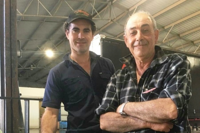 Stephen and Frank Musolino and their family produce cauliflower, cabbage, broccoli and lettuce on the Adelaide Plains.