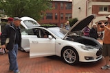 Electric car from Tesla