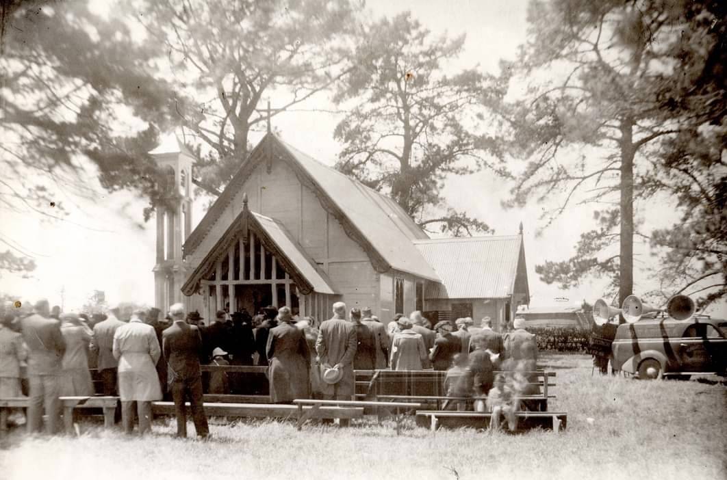 Christ Church, pictured in 1947, has remained active place or worship for 170 years, since it was established in 1856. 