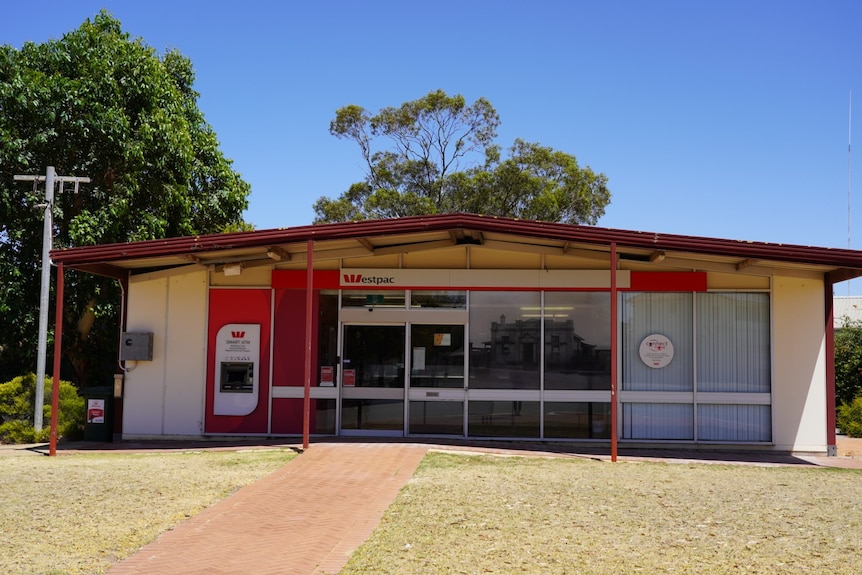 Westpac branch in a regional area. 