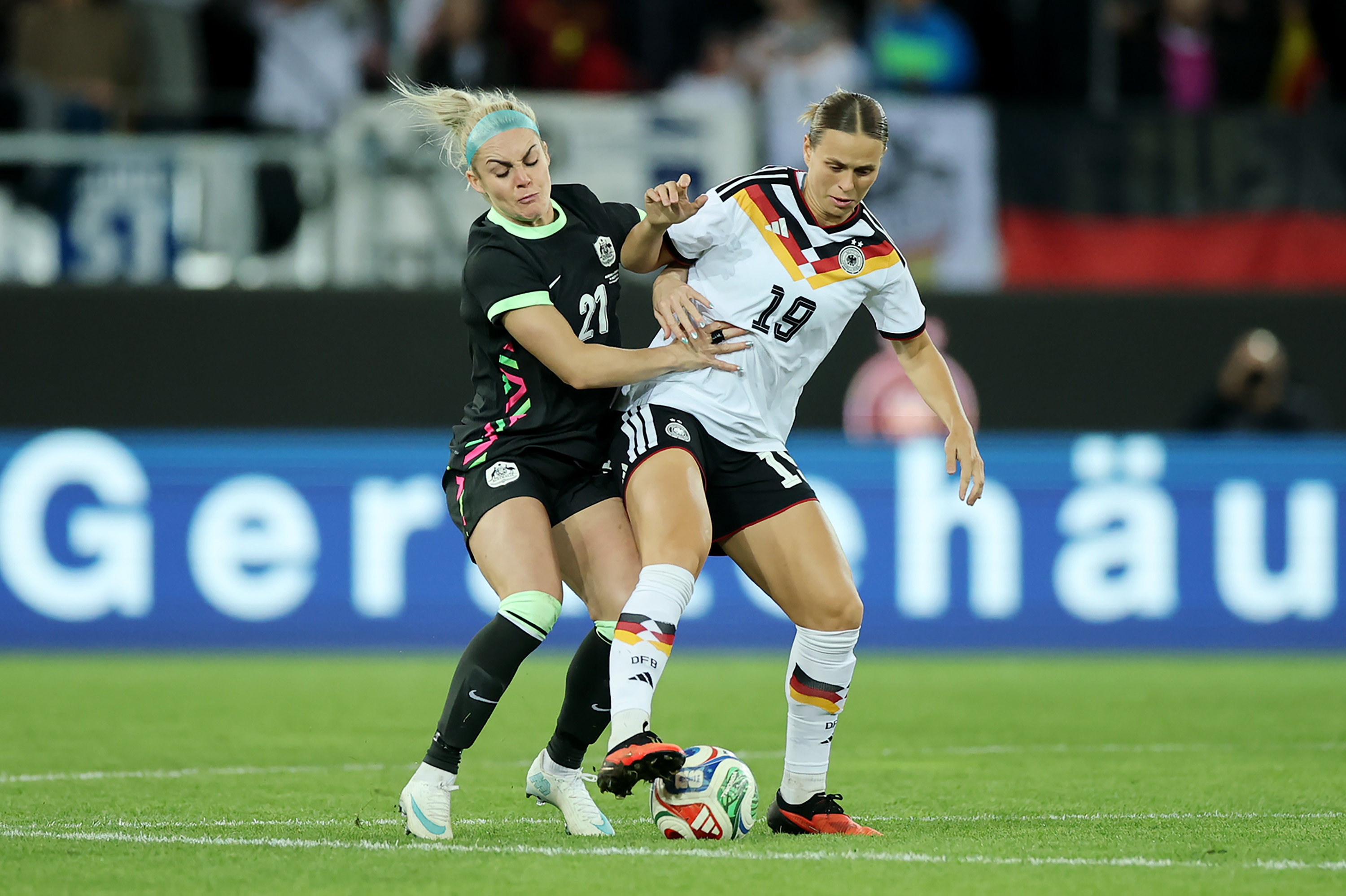 Live: Germany take the lead over Matildas in important friendly
