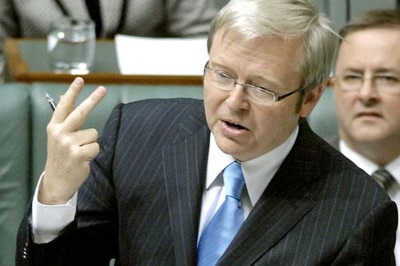 Kevin Rudd (AAP Image: Alan Porritt)