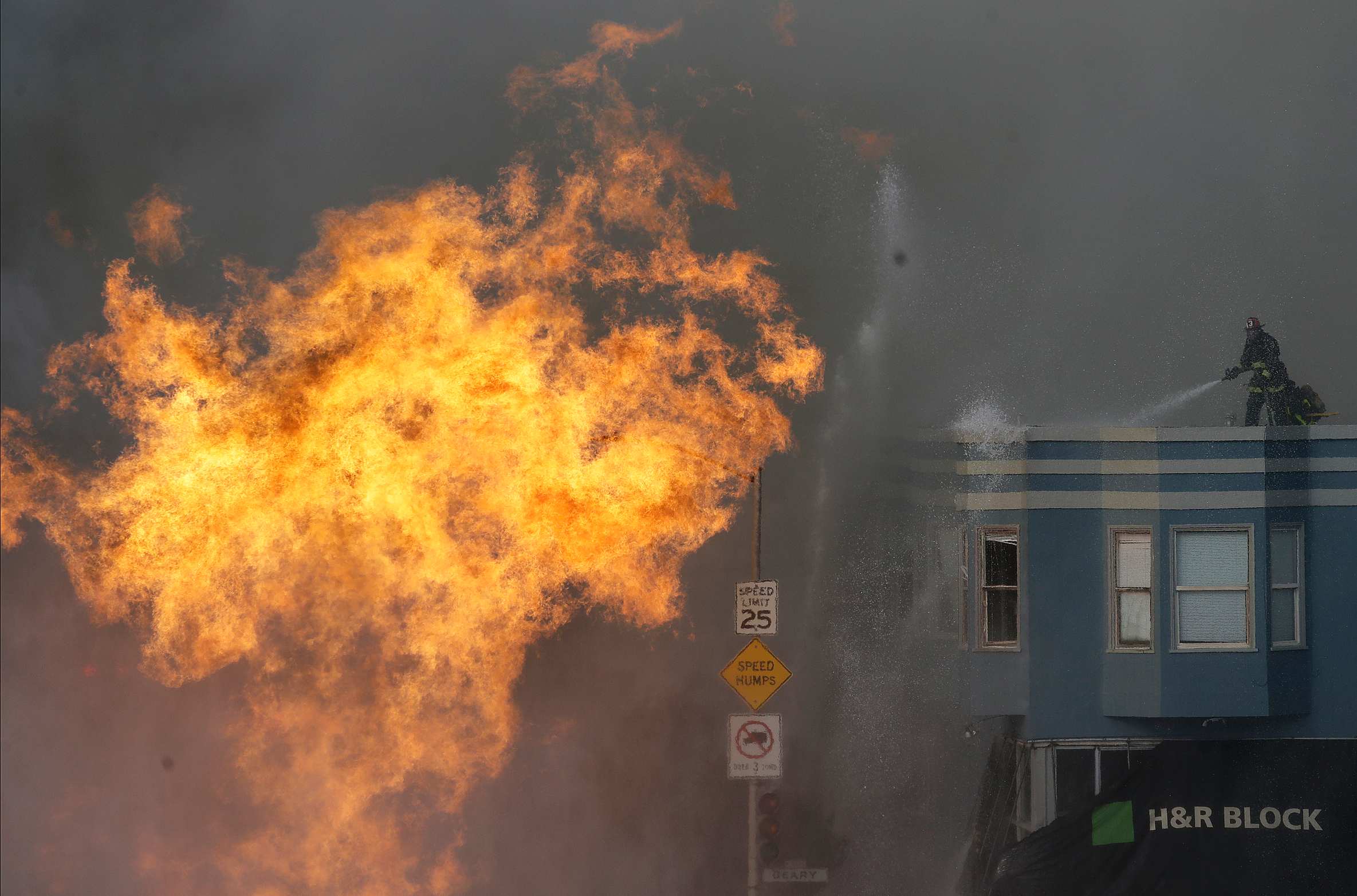 San Francisco Gas Explosion Burns Through Buildings Forcing Evacuations Abc News