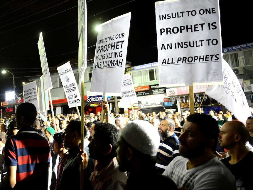 Lakemba protest